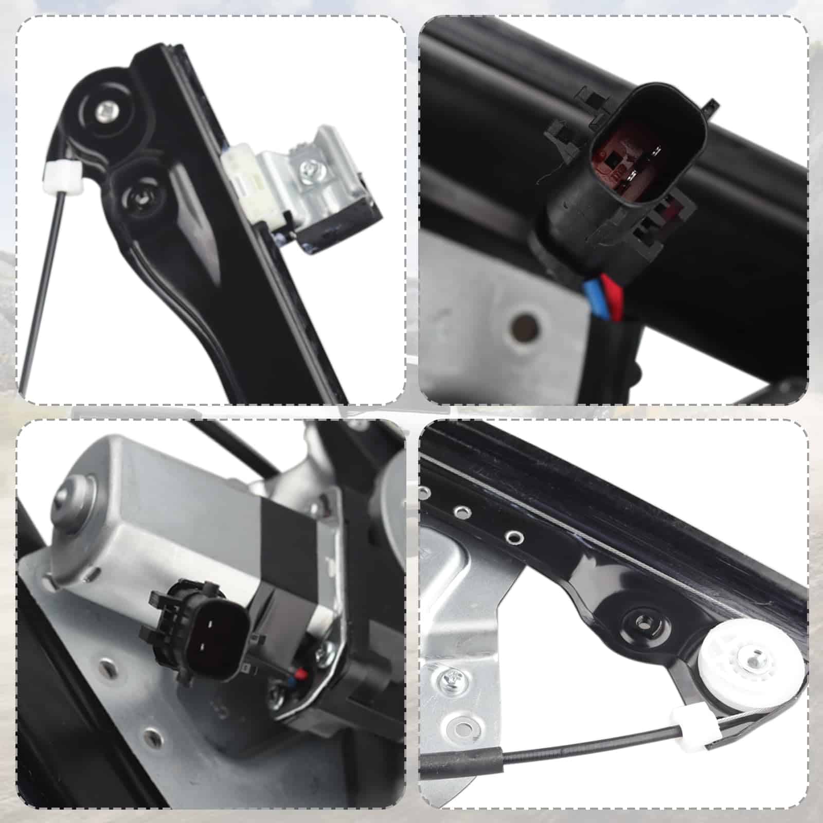 Ensamble de Elevador de Ventana Eléctrico con Motor - Imagen 5