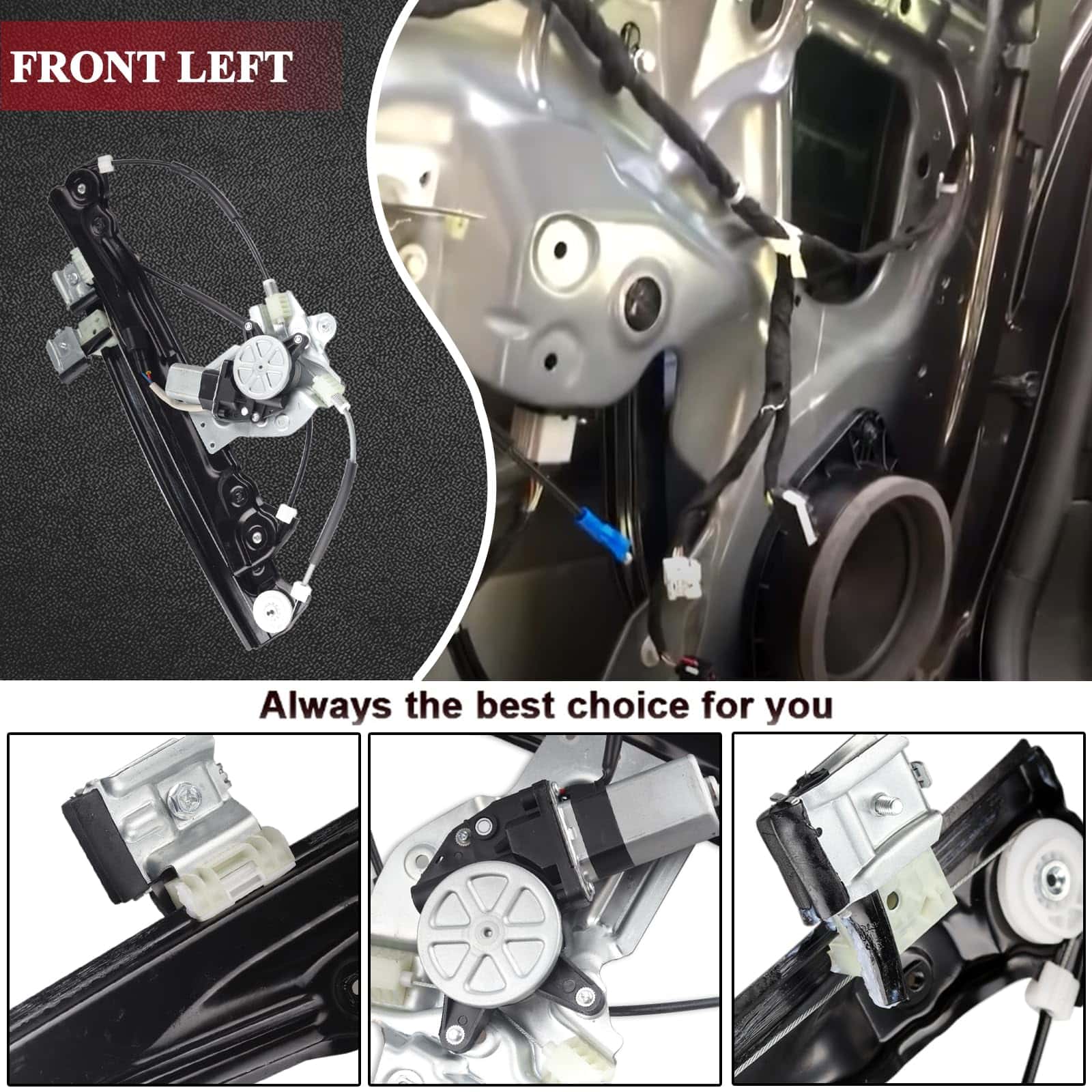 Ensamble de Elevador de Ventana Eléctrico con Motor - Imagen 4