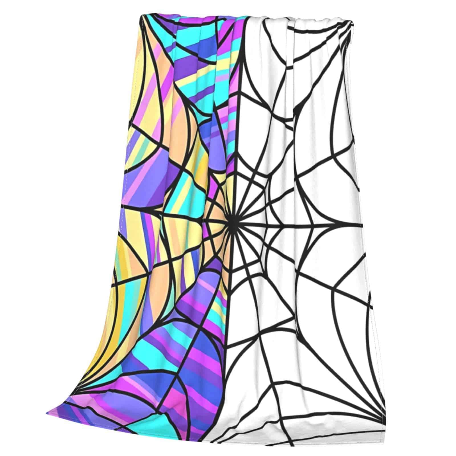 Manta de Lana de Araña de la Película Miércoles Todo el Año - Imagen 9