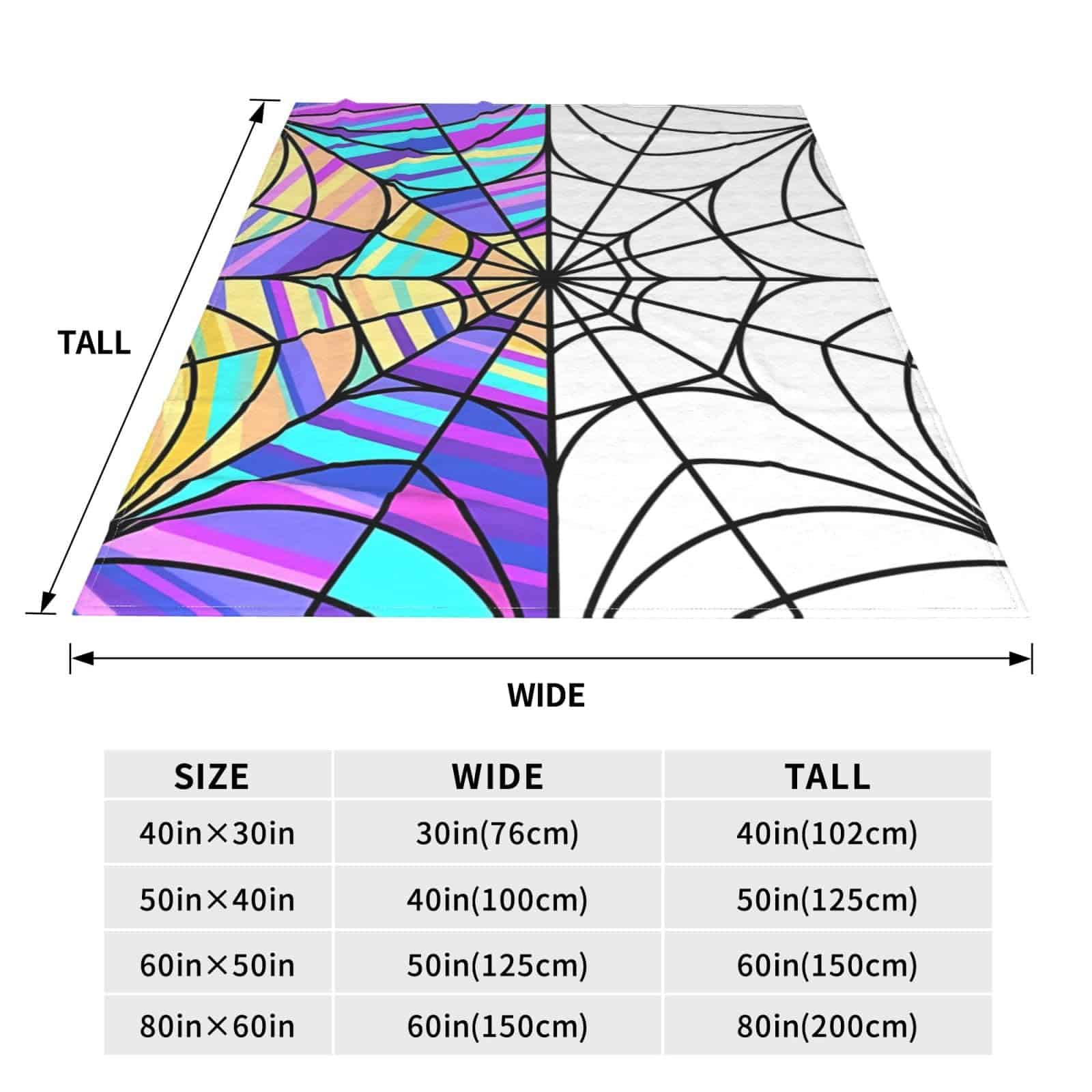 Manta de Lana de Araña de la Película Miércoles Todo el Año - Imagen 6