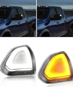 Luces de giro de espejo remolque Toixcvvwer Switchback para