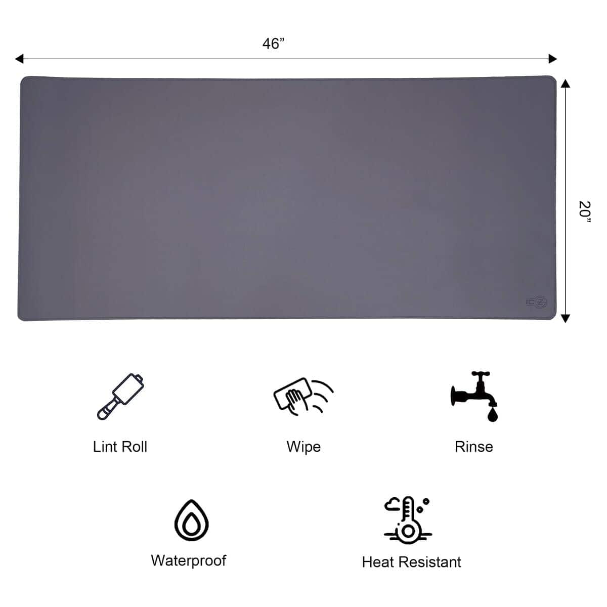 Mouse Pad de juego extendido ICONIC - PRO PC GEAR 3XL - Imagen 3