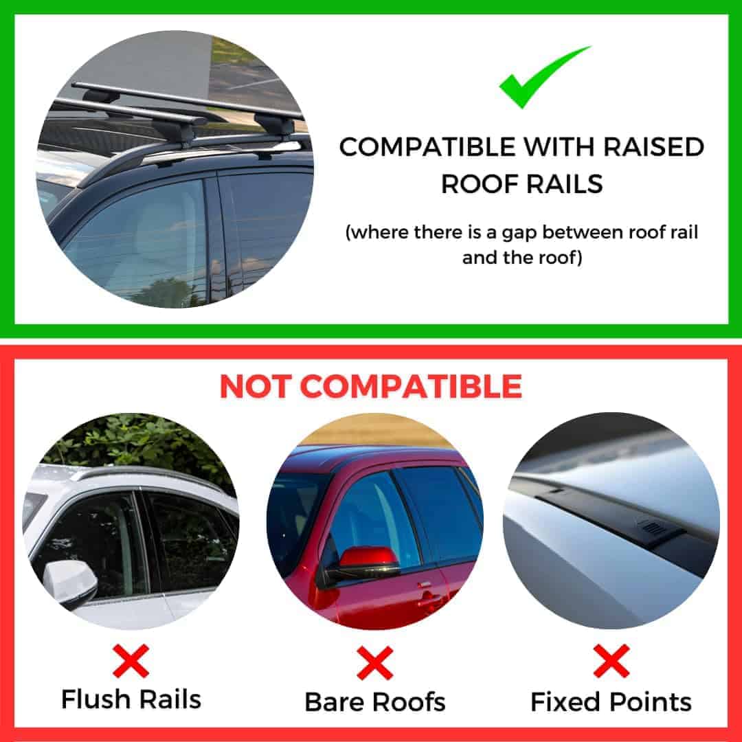 Barras Transversales de Techo Universales - Barras Aéreas - Imagen 3