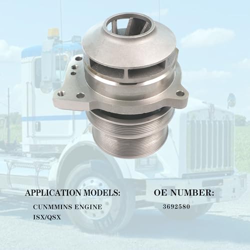 Bomba de agua para camiones Cummins ISX 15 EPA17 3692580 - Imagen 3