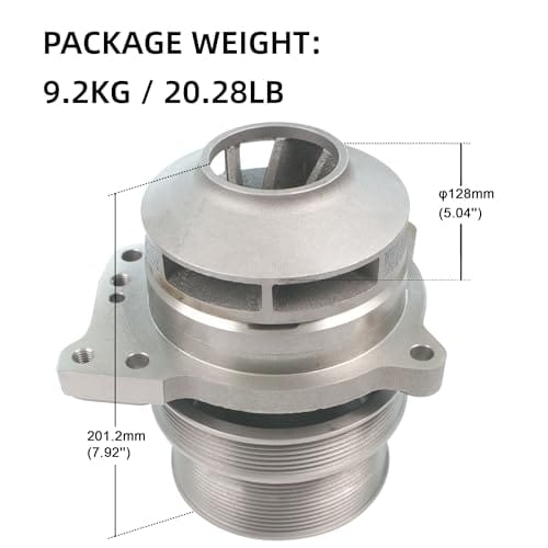 Bomba de agua para camiones Cummins ISX 15 EPA17 3692580 - Imagen 7