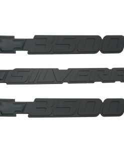 3Pcs Bowti Silverado 3500 Emblemas de Puerta 3D Insignias