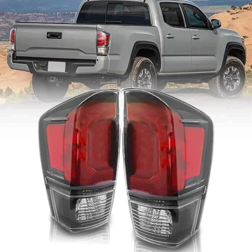 Par de Luces traseras MATMACRO para Toyota Tacoma lado del
