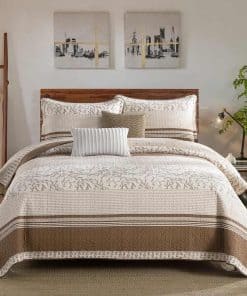 Edredón QuiltMuse 100% algodón tamaño King - 3 Piezas Juego