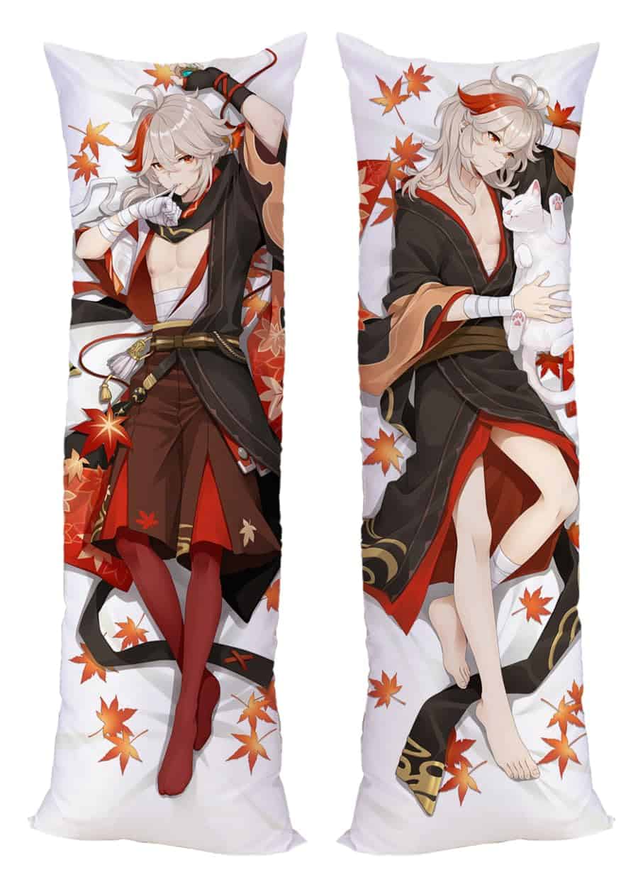 Funda de cojín de Kaedehara Kazuha de Genshin Impact