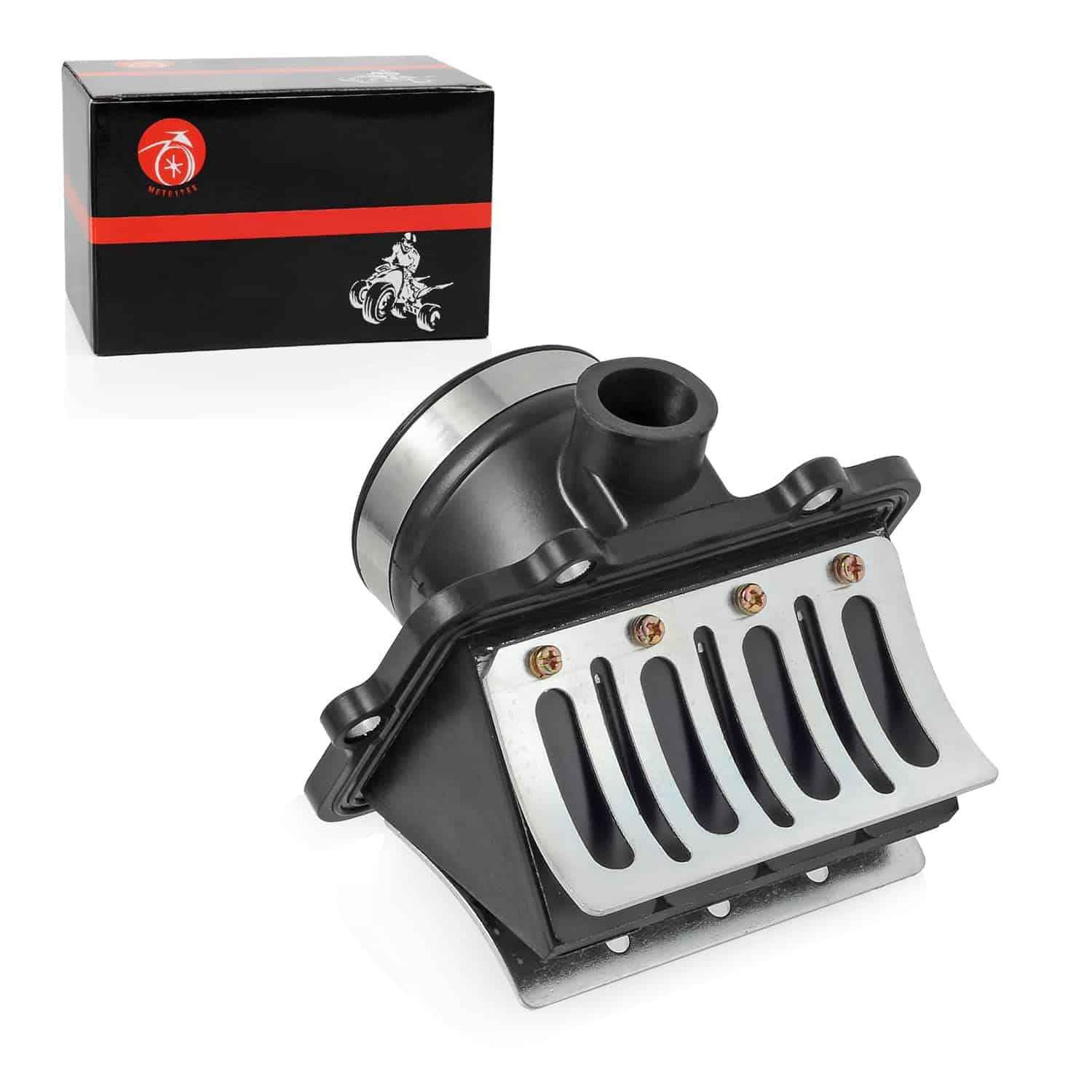 Admisión de Brida de Carburador & Válvula de Láminas para - Imagen 4