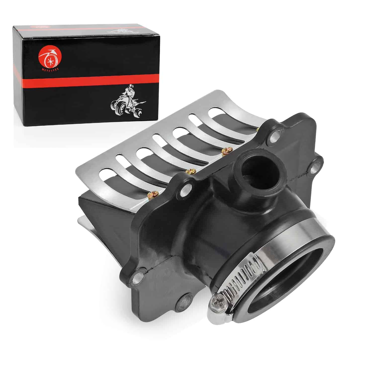 Admisión de Brida de Carburador & Válvula de Láminas para - Imagen 3