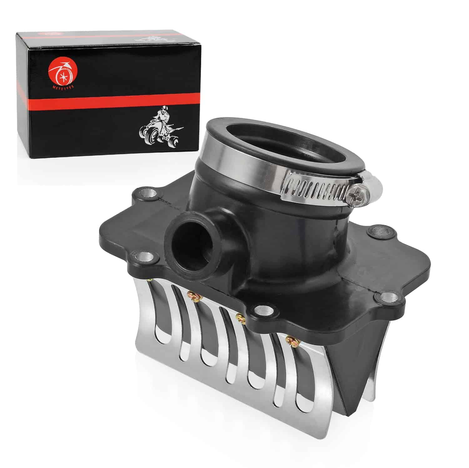 Admisión de Brida de Carburador & Válvula de Láminas para