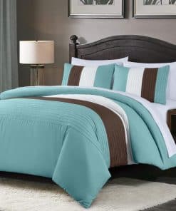 Chezmoi Collection Briar Juego de Ropa de Cama 7 Piezas