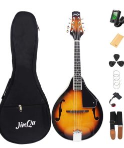 Mandolina JinQu Modelo A para principiantes, niños,