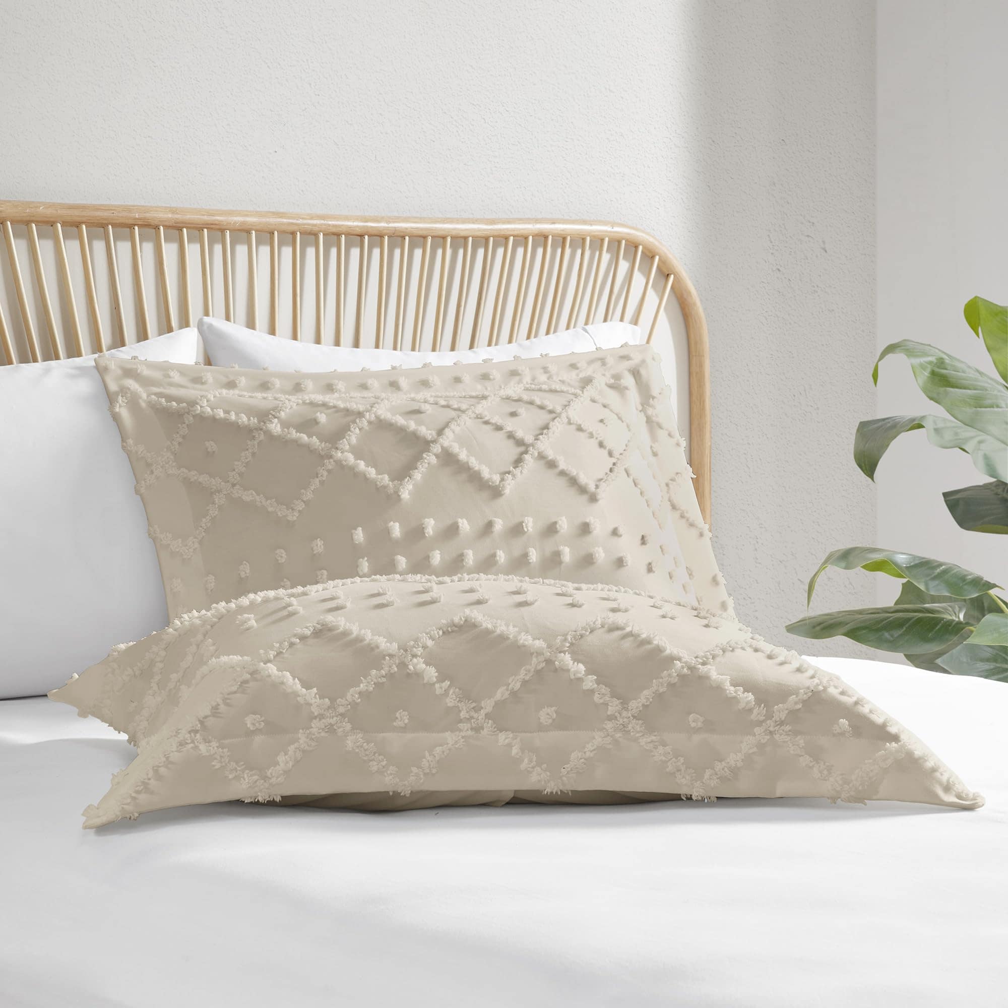 Cobertor de Edredón Turquesa Codi Tufted Tamaño Twin, Suave - Imagen 8