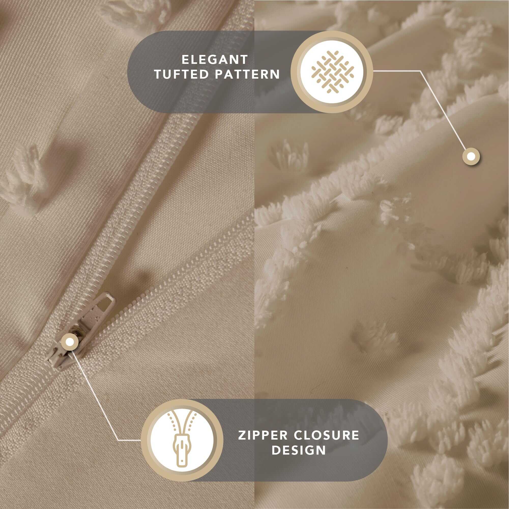 Cobertor de Edredón Turquesa Codi Tufted Tamaño Twin, Suave - Imagen 4