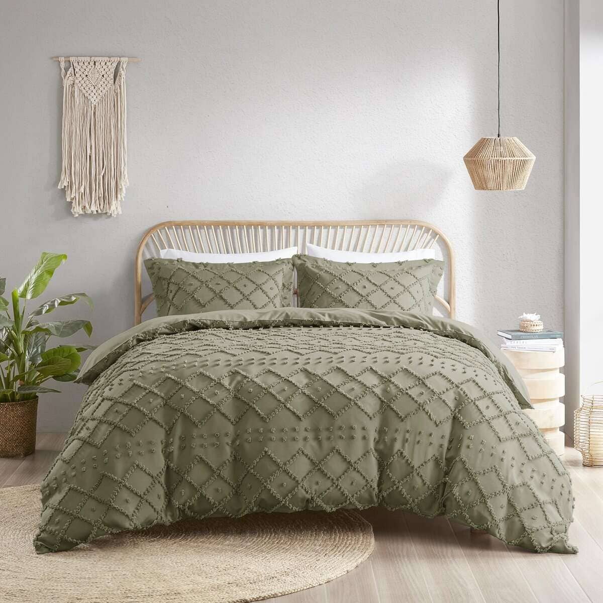 Codi Twyla Funda de Edredón Verde Oliva Tamaño - Imagen 9