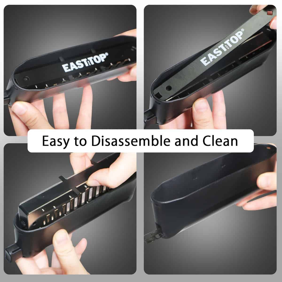 Armónica Cromática EAST TOP ET12 en G para Adultos y - Imagen 7