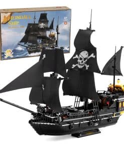 Kit de bloques de construcción de barco pirata YESHIN,