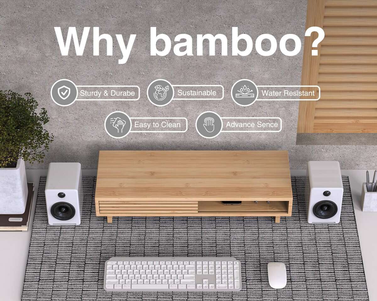 Soporte de monitor WELL WENG, Estante de Escritorio de - Imagen 5