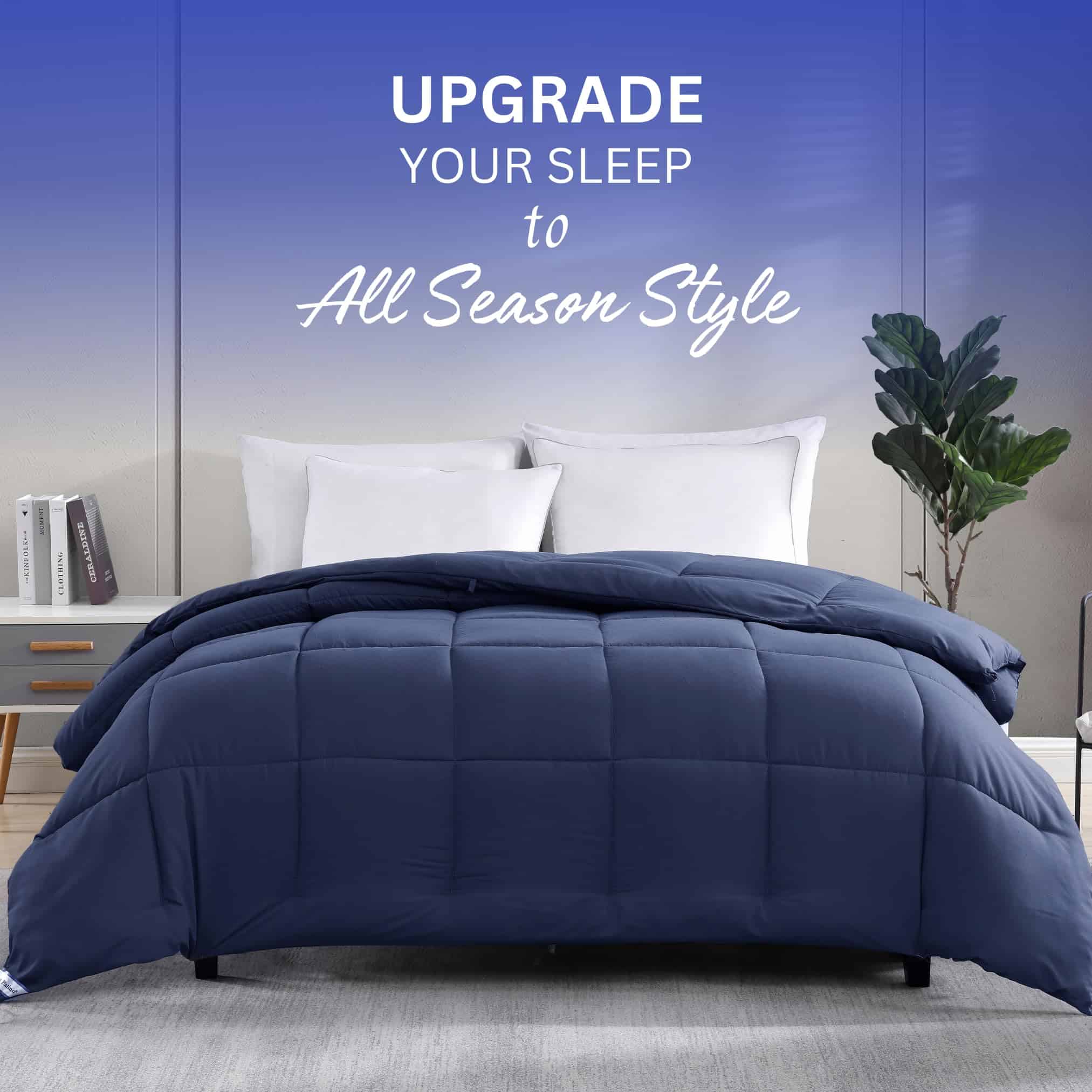 Edredón Queen Casa Platino, Relleno Alternativo Ultra - Imagen 7