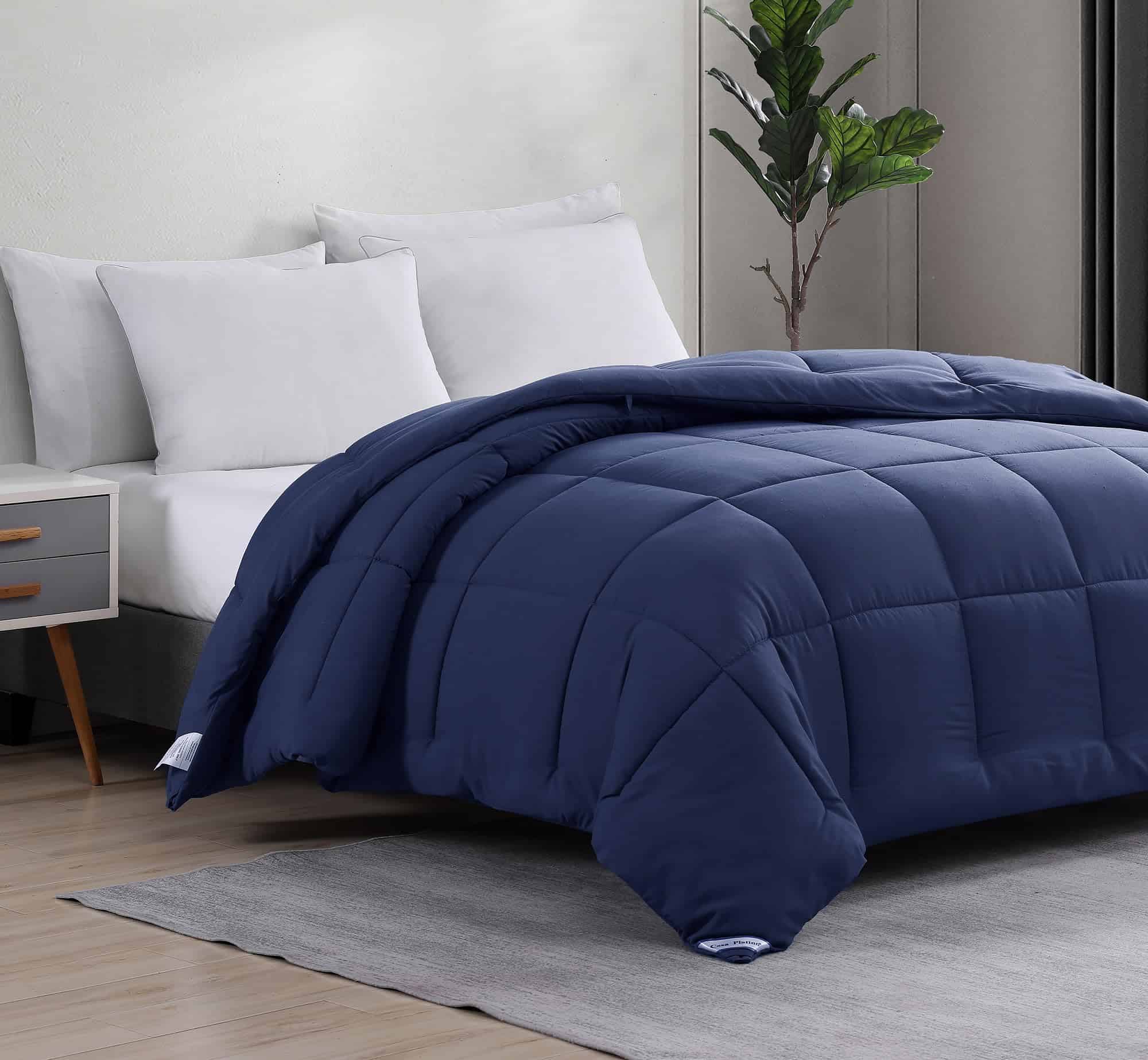 Edredón Queen Casa Platino, Relleno Alternativo Ultra - Imagen 4