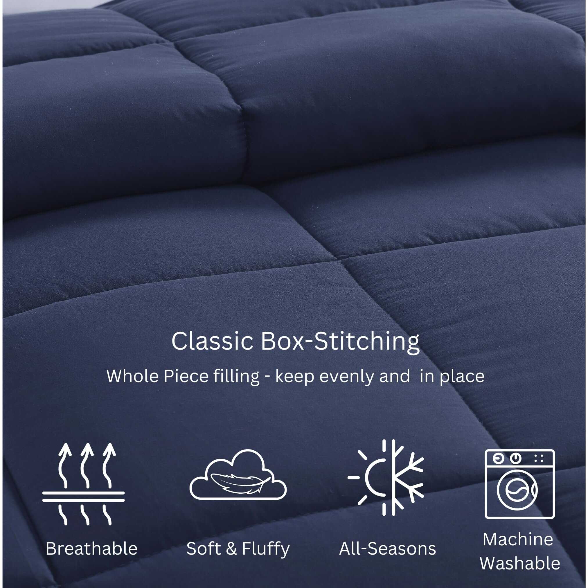 Edredón Queen Casa Platino, Relleno Alternativo Ultra - Imagen 5