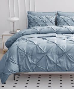 Juego de edredón LANE LINEN Full Size, Juego de Cama de 7