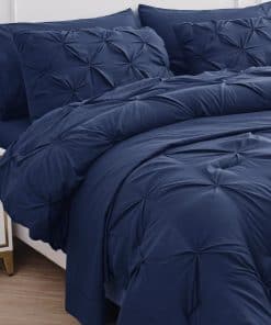 Juego de Edredón de Lino Lane para Cama Tamaño Full, Set de