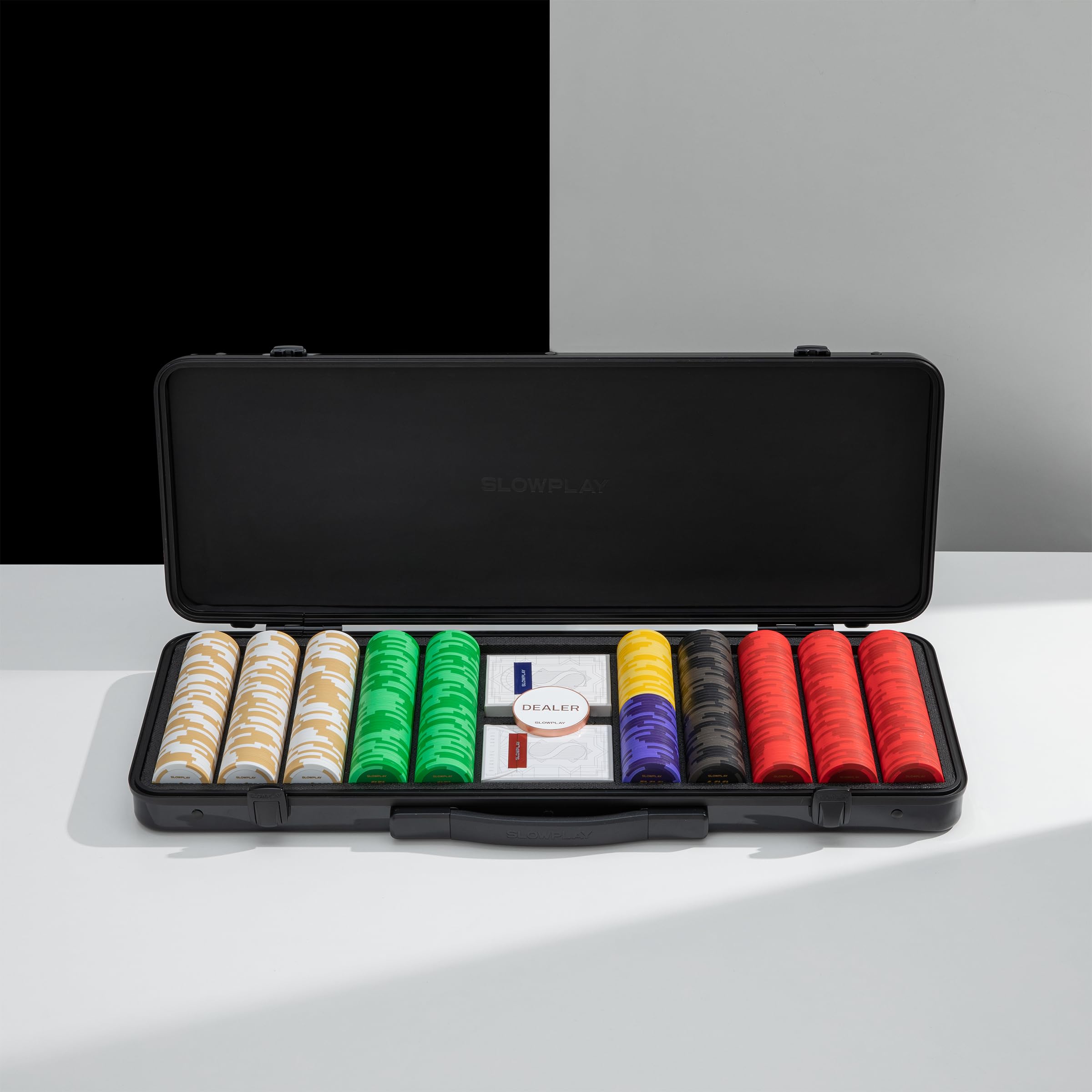 Estuche para fichas de póker SLOWPLAY Godel | Estuche de - Imagen 3