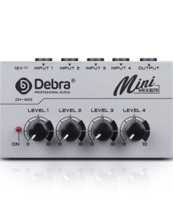 Mezcladora de Audio D Debra DH-400 de 4 Canales para