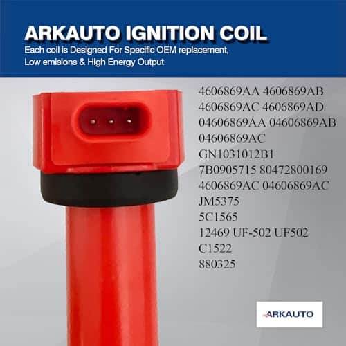 Conjunto de 6 Bobinas de Encendido ARKAUTO UF502 Compatible - Imagen 5