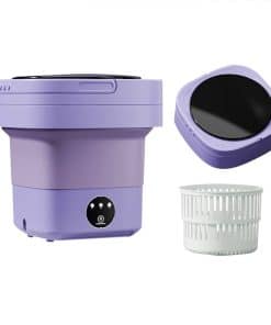 Pequeña Lavadora Portátil, Mini Lavadora 9L de Alta
