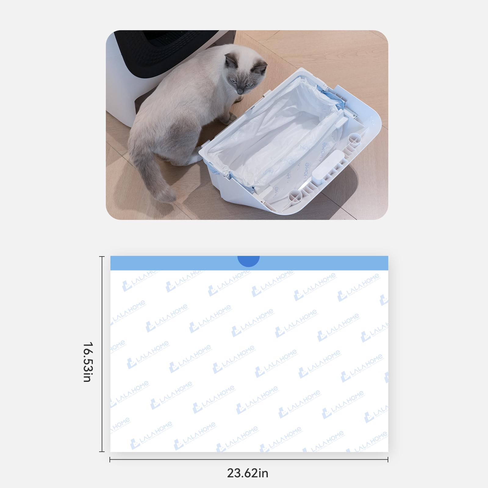 Bolsas de revestimiento para caja de arena autolimpiante - Imagen 8