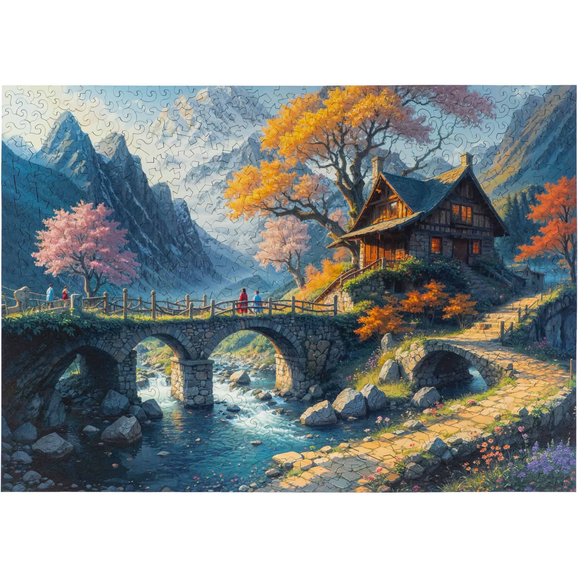 Rompecabezas de madera original Unidragon para adultos -