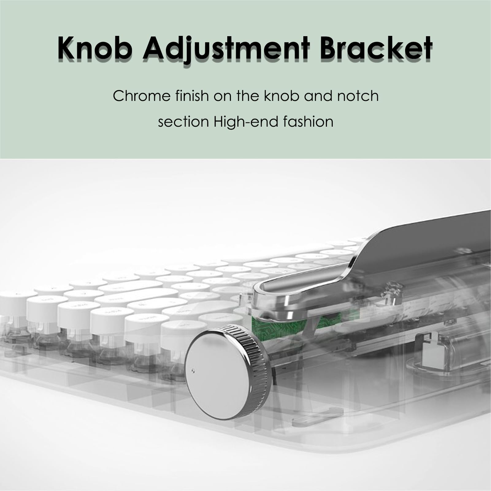 Teclado inalámbrico de máquina de escribir de 86 teclas, - Imagen 7