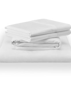 Juego de sábanas de algodón TEMPUR Classic Blanco - Split