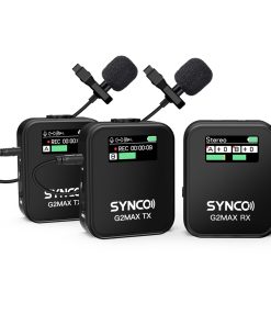 Micrófono inalámbrico SYNCO G2(A2) MAX 2.4G Dual Transmisor