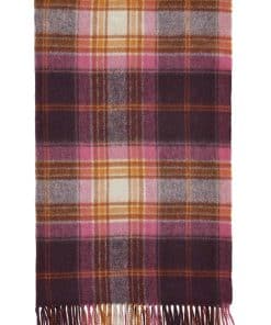 Manta de Lana a Cuadros Moon, Lana Nueva Pura, Winterton