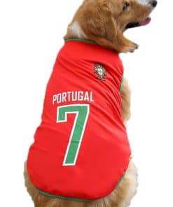 Playeras para mascotas NeVka con estampado de equipos de