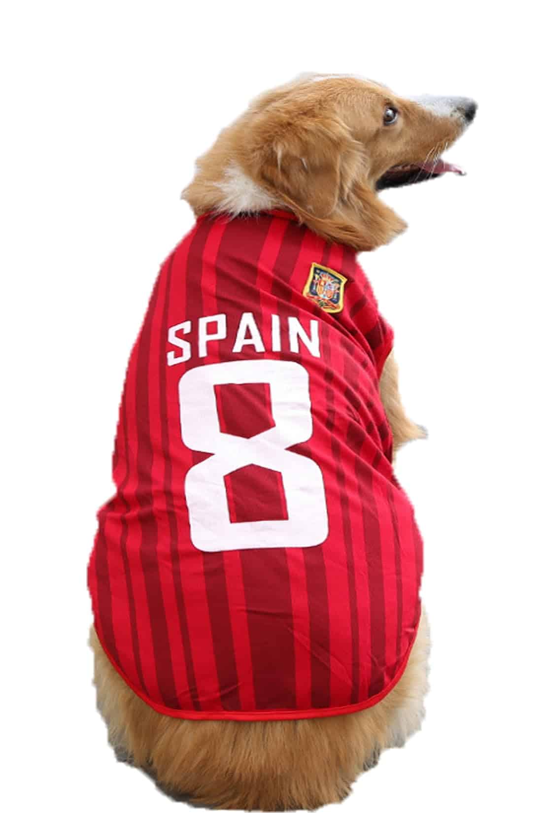 Playeras para Mascotas NeVka con Estampado de Equipos de