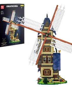 Mould King Architecture Medieval Dutch Windmill Houses
