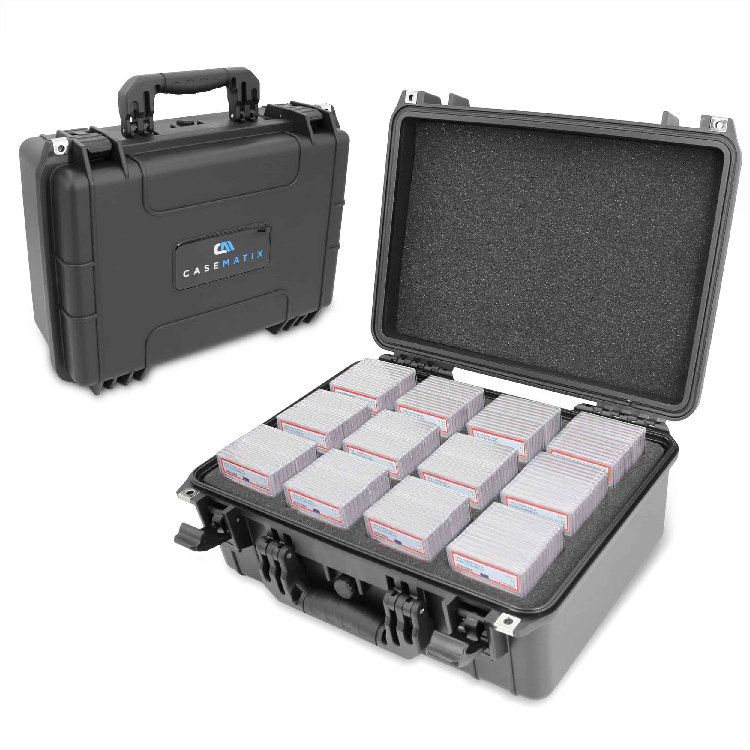 Estuche CASEMATIX para tarjetas clasificadas compatible con