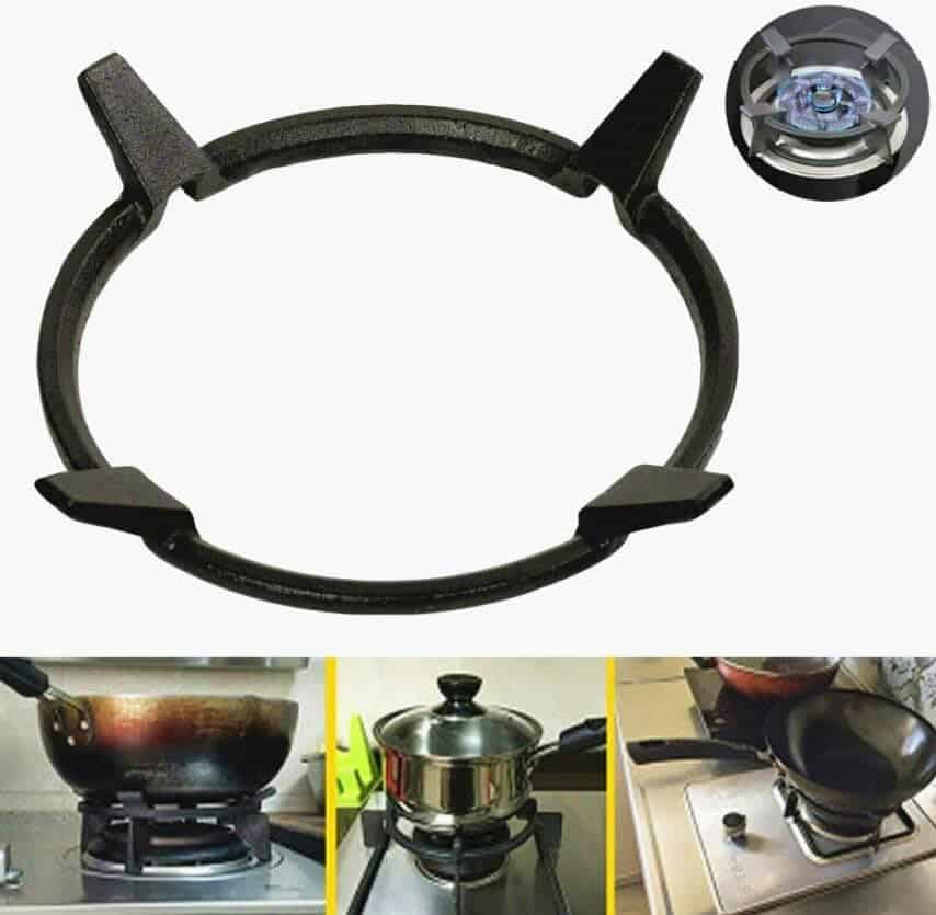 Soporte universal de trípode de hierro fundido para cocina - Imagen 8