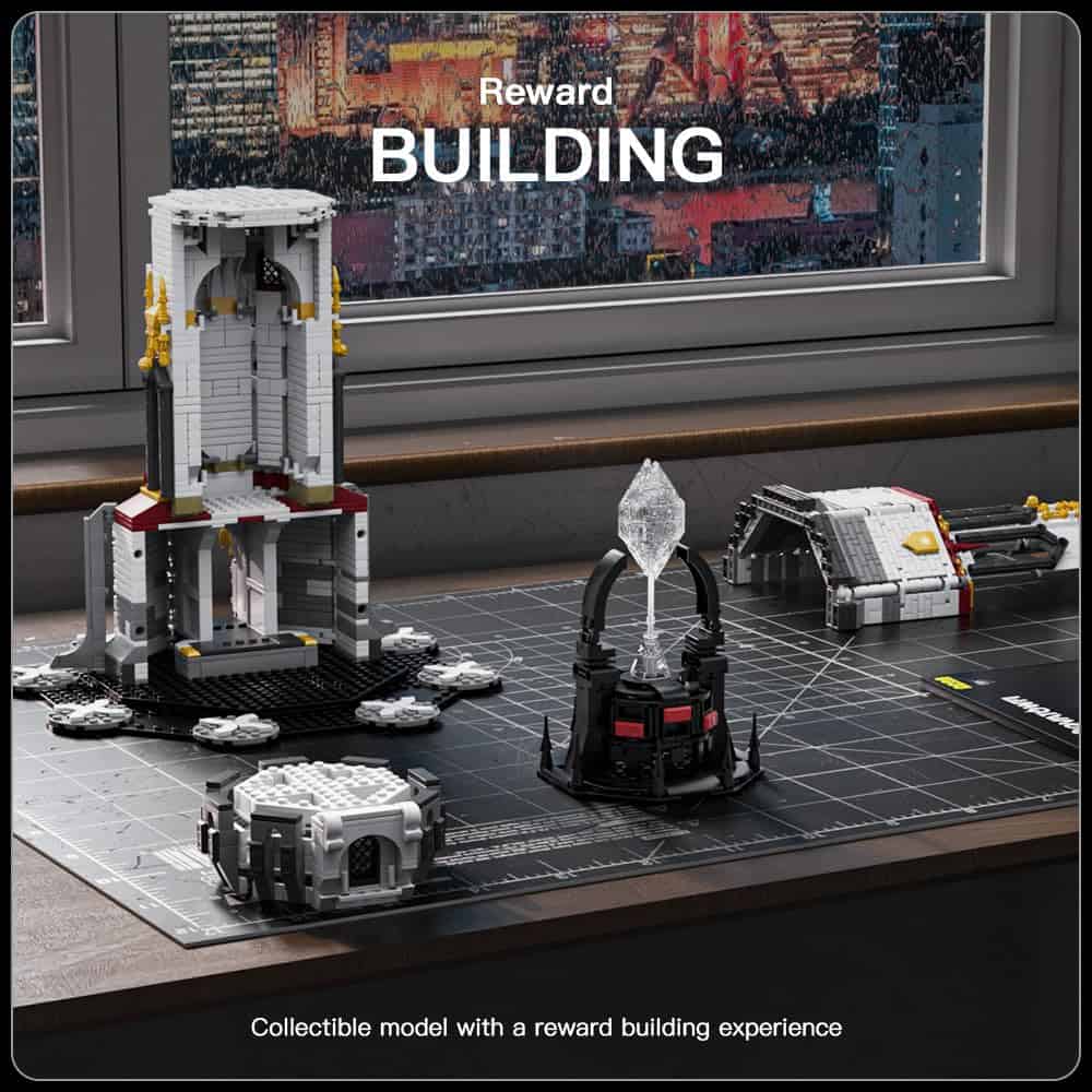 Mould King Torre Medieval con Luces LED, 16055 Juego de - Imagen 6