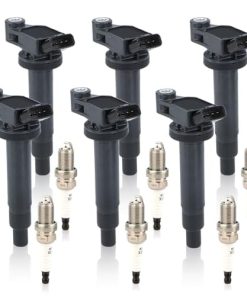Conjunto de 6 bobinas de encendido UF267 y 4504 bujías de