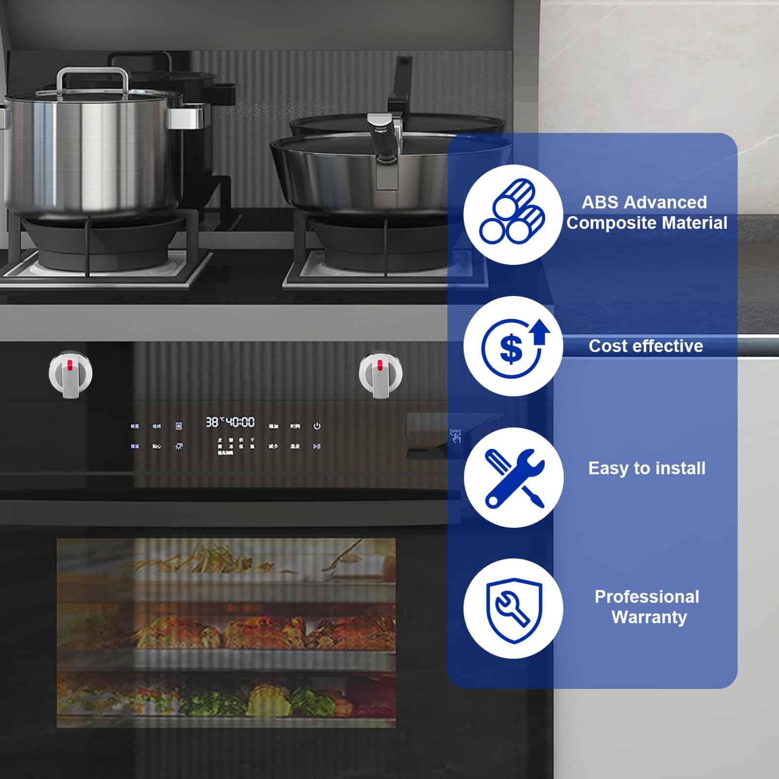 DG94-03500A/Z (5PCS) Perillas de Repuesto para Estufa de - Imagen 7