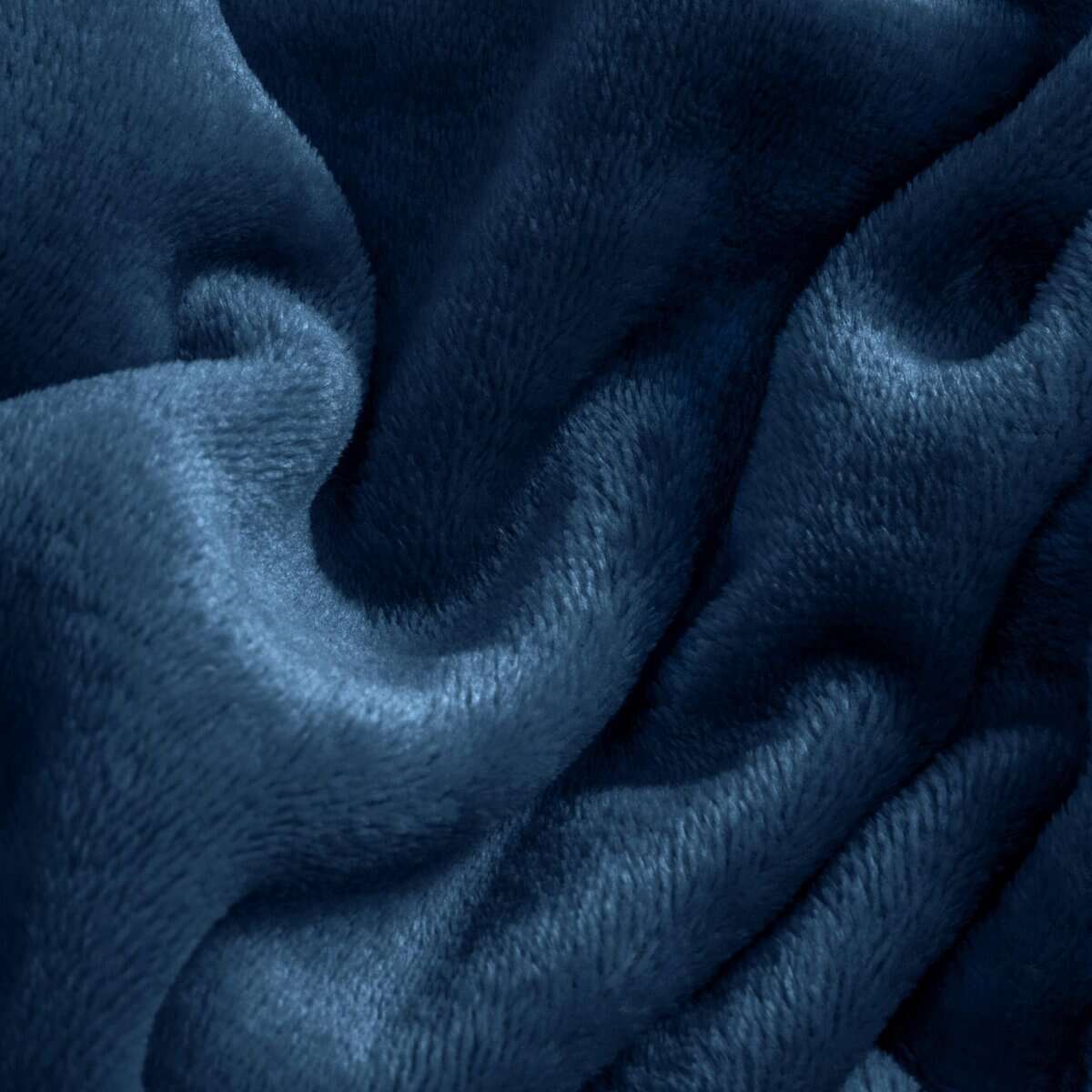 Sábanas de Franela King Size Azul Marino BEDELITE - Juego - Imagen 4