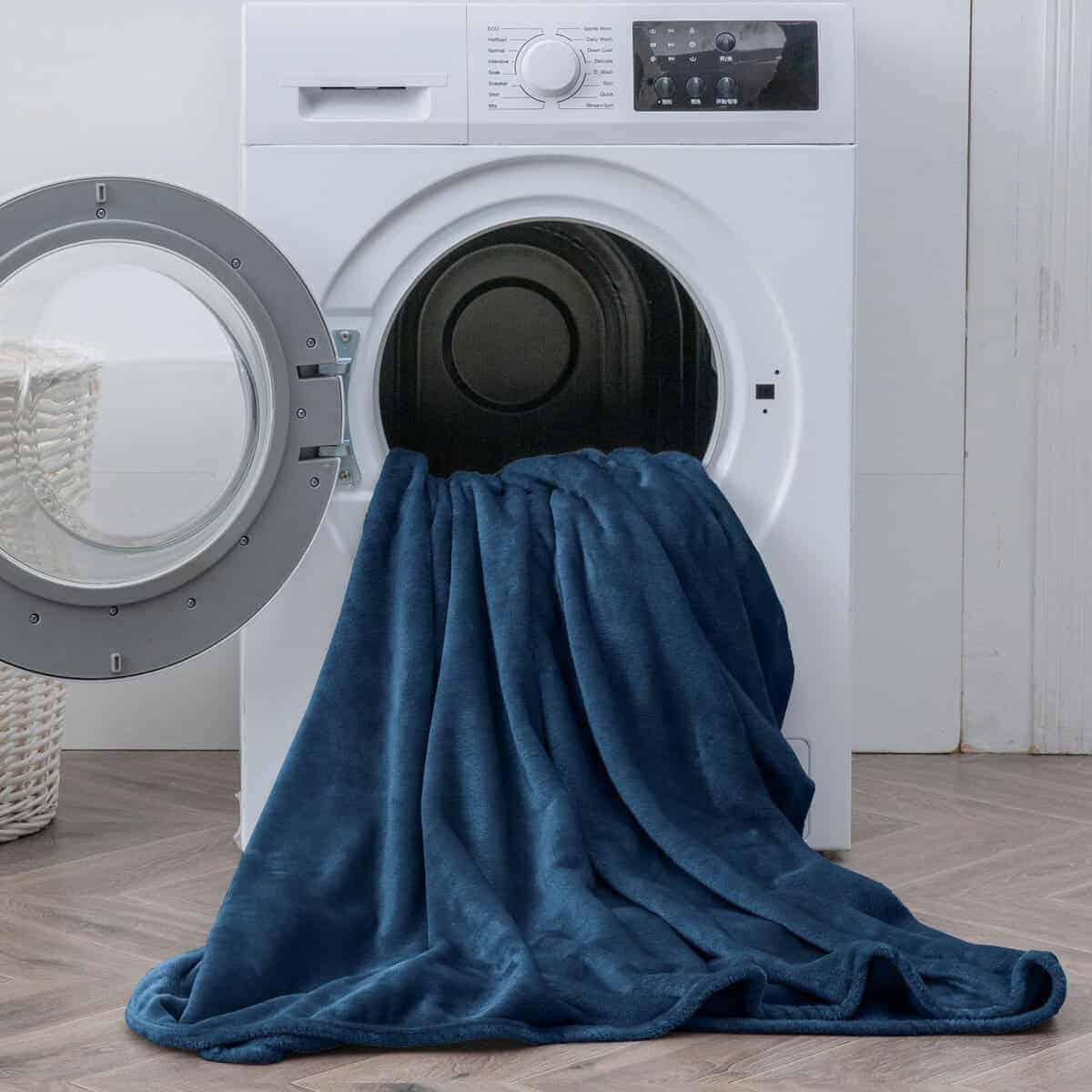 Sábanas de Franela King Size Azul Marino BEDELITE - Juego - Imagen 9