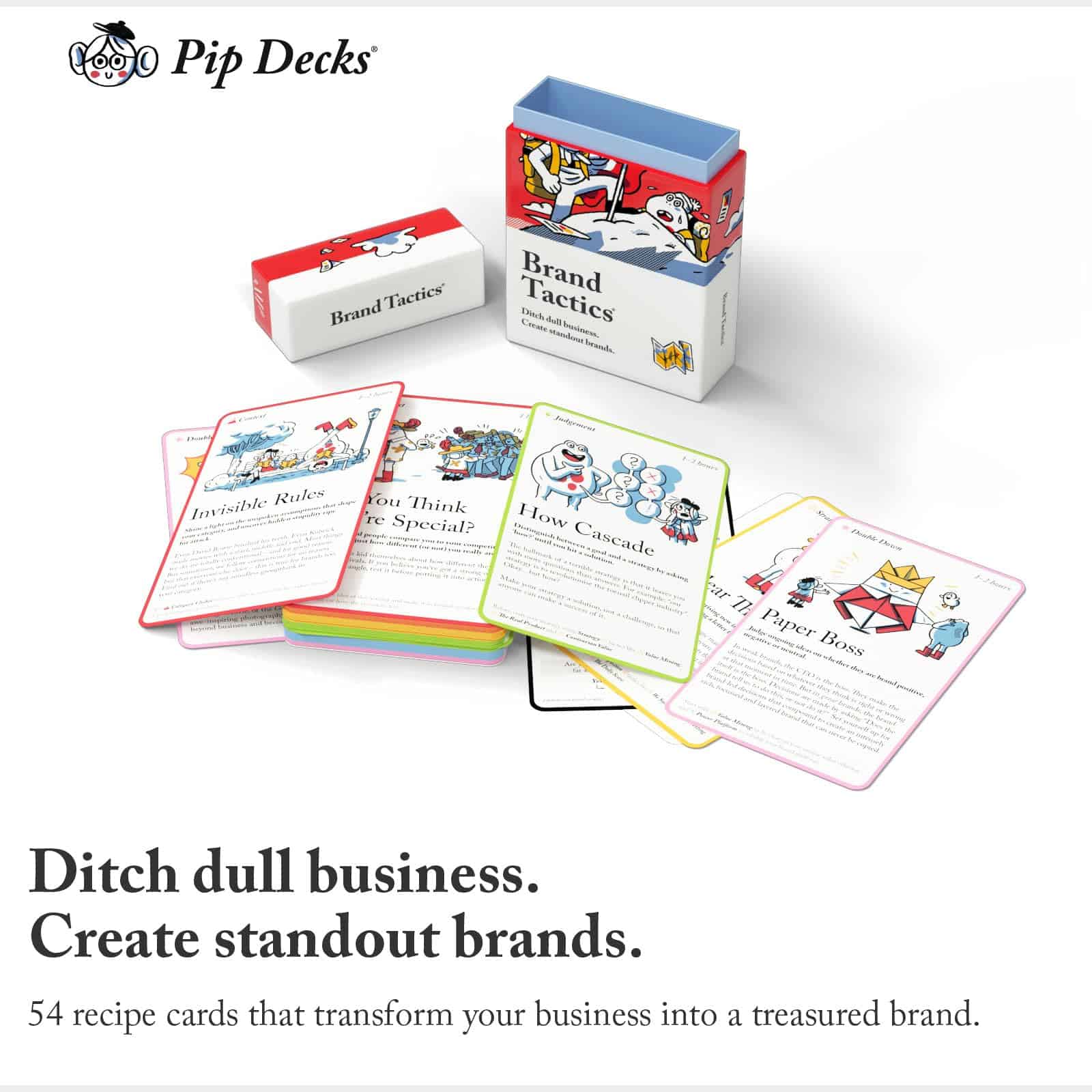 Baraja de Cartas Pip Decks Brand Tactics, Herramienta de - Imagen 3